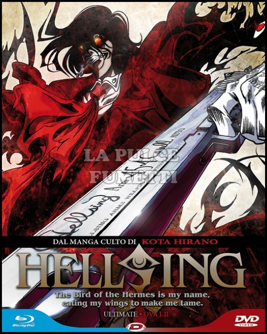 HELLSING ULTIMATE #     1 - OVA 1-2 - ( BLU-RAY + DVD )